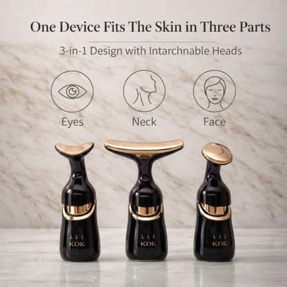 Curvedmoon 3-in-1 face massager