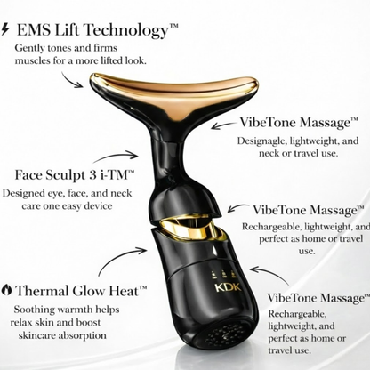 Curvedmoon 3-in-1 face massager