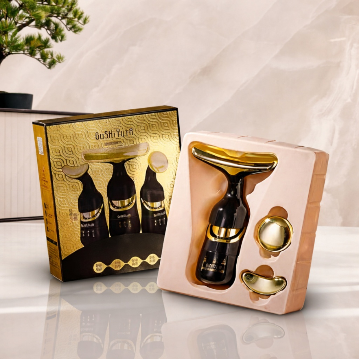 Curvedmoon 3-in-1 face massager