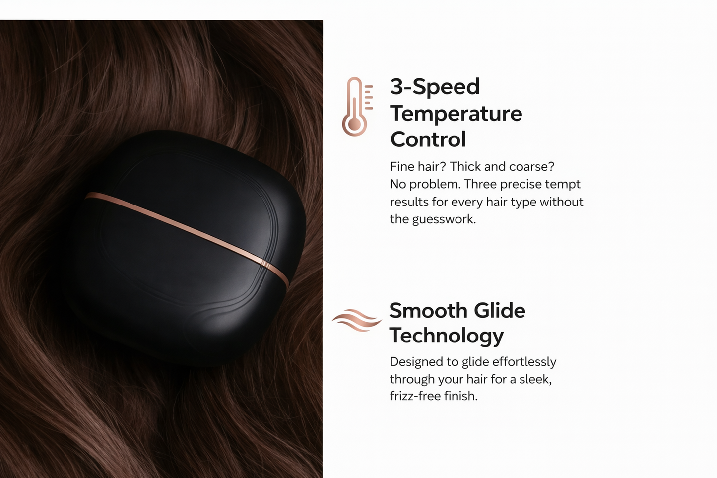 Curvedmoon Mini Hair Straightener